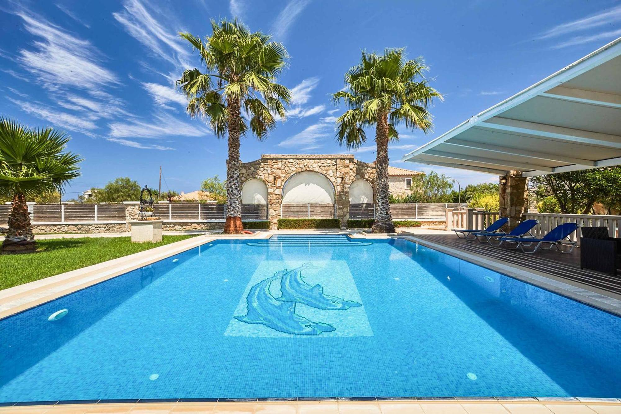 Villa St Dennis Makris Gialos  外观 照片