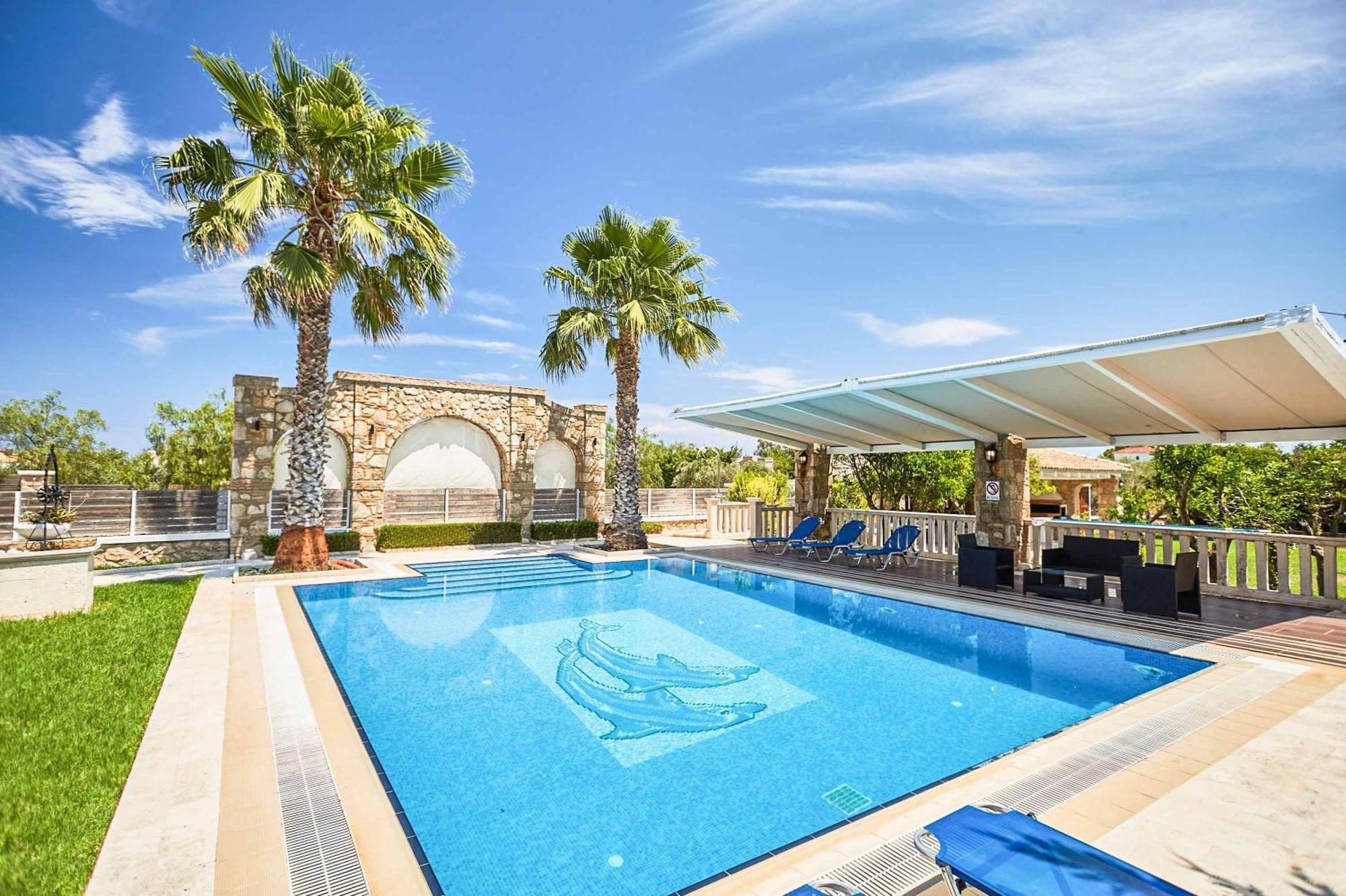 Villa St Dennis Makris Gialos  外观 照片