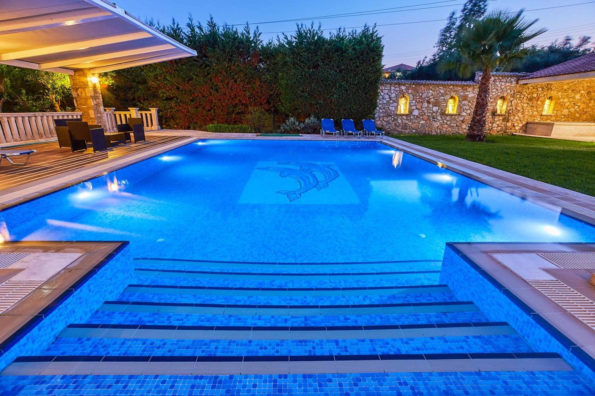 Villa St Dennis Makris Gialos  外观 照片