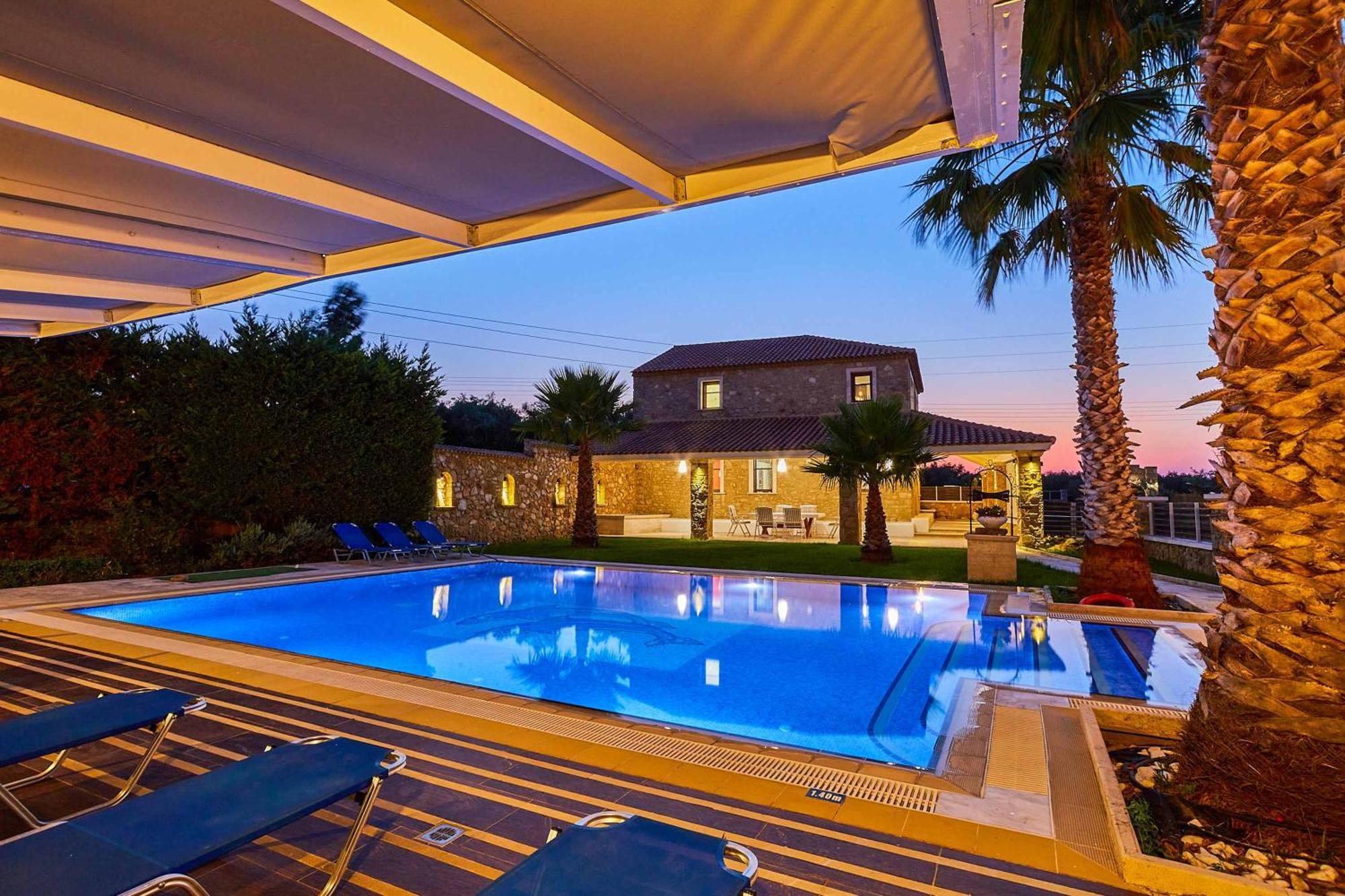Villa St Dennis Makris Gialos  外观 照片