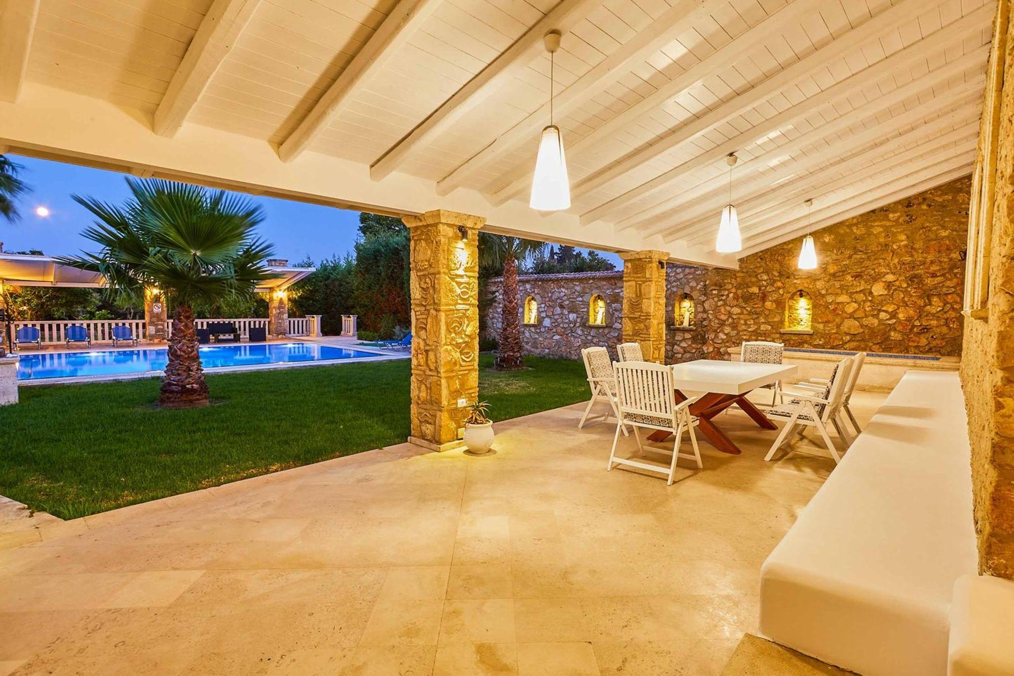 Villa St Dennis Makris Gialos  外观 照片